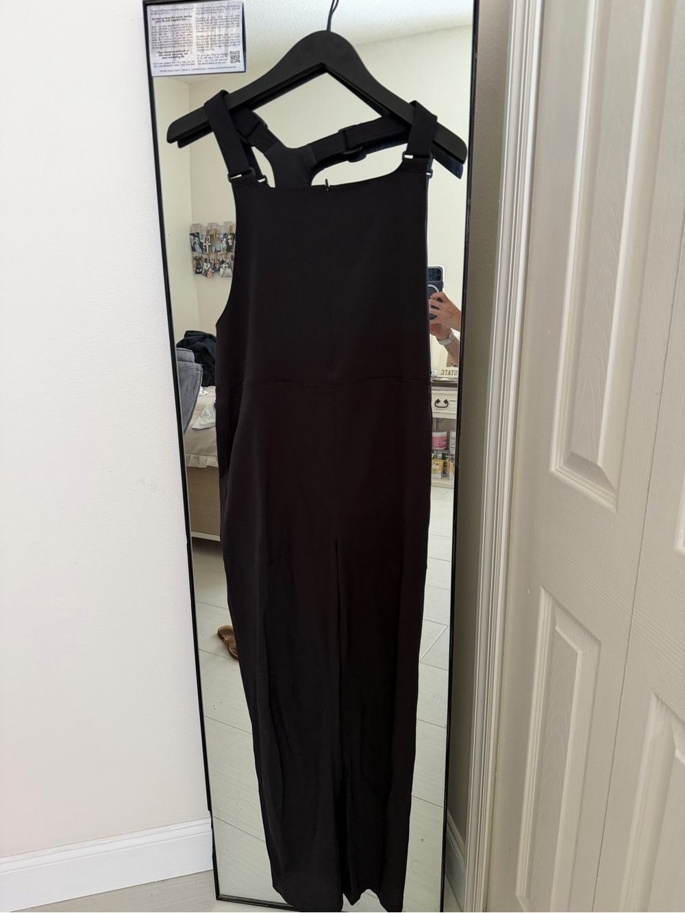 lululemon athletica Black Wide-Leg Jumpsuit with Adjustable Straps - Picture 1 of 3